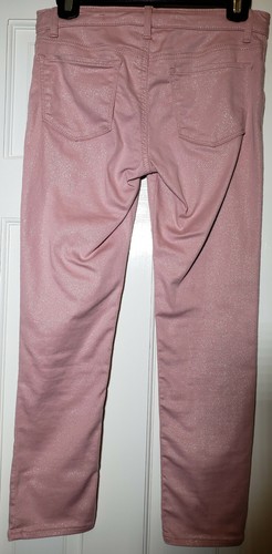 Gap Girls Size 12 Light Pink Jeans Adjustable Waist Stretch Pant Barbie Style - Picture 10 of 11
