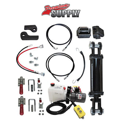 Hydraulic Tilt Deck Kit for Trailers - Tie Rod 3TR  Premium Supply Hydraulic Kit