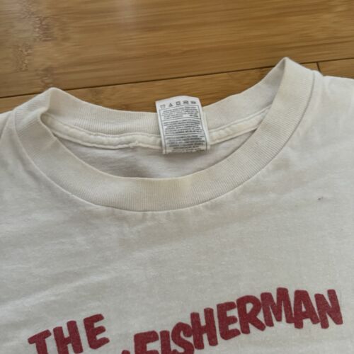 Camiseta De Colección Años 90 'El Pescador Feliz' Humor Sucio Sexual Talla XL - Imagen 5 de 9