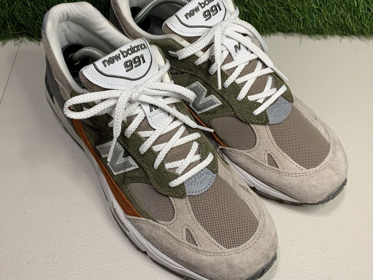 Size 10.5 - New Balance 991 Nu Block Pack M991NGO grey/olive Size 10.5 - New Balance 991 Nu Block Pack M991NGO grey/olive