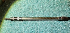 10-3/4" Long Hex Socket Flexible Extension with 1/4" Chuck & 1/4" Bit Holder!