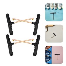 4 Pcs Hockey Skate Lace Tightener Tool Shoe Tightner Boot Hooks Ice Skates