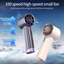 10xPortable 180000 RPM Jet Dry Blower Mini 3000mah Air Blower Electric Fan