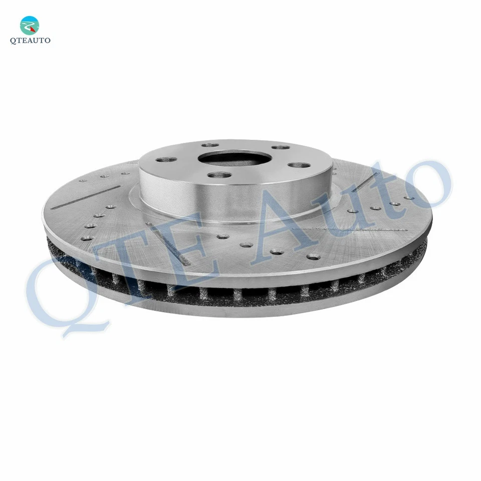 4 Front 275mm-Rear 269mm Drilled Slotted Brake Rotors For 2003-2006 Pontiac Vibe - Image 3 of 4