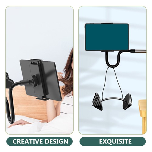 Mobile Phone Holder Stand Flexible Gooseneck for Recording Overhead Mount - Photo 9 sur 11