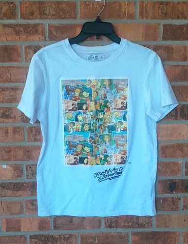 Boys The Simpsons Comic Strip T Shirt size 18/20 - Picture 4 of 5