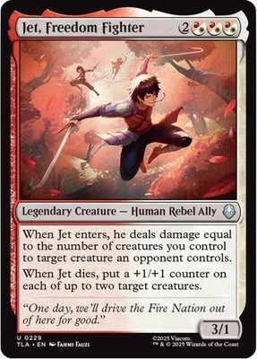 Jet, Freedom Fighter TLA NM FOIL