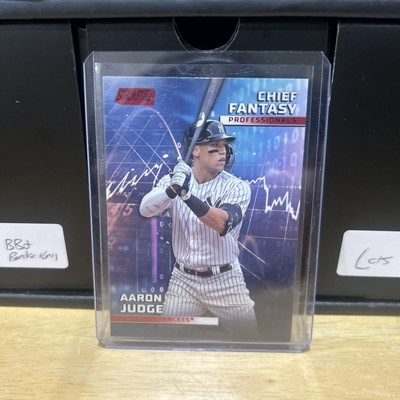 2023 Topps Stadium Club - Chief Fantasy Professionals Aaron Judge #CFPRO-4 Red