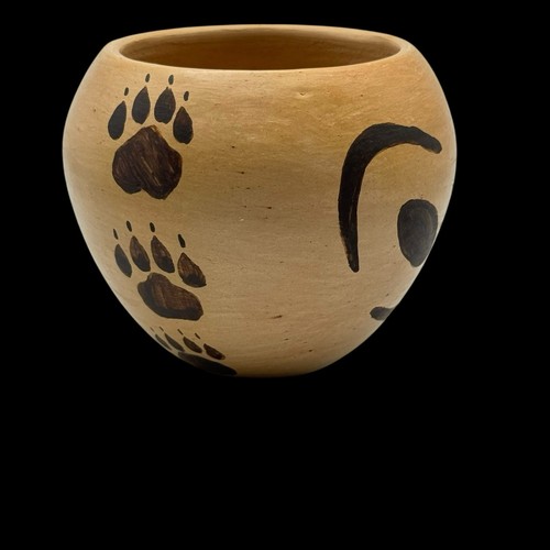 Hopi Keramik Schale von Bonnie Chapella Nampeyo handaufgerollt Mini Indianer - Bild 6 von 10