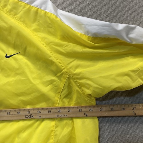 Vintage 90s Y2K Nike Windbreaker Jacket Youth M 8-10 Lightweight Mesh Lined - Picture 5 of 10
