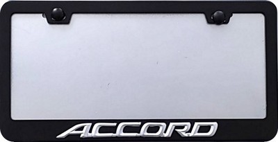 ACCORD 3D  Chrome Script   Stainless Steel Frame