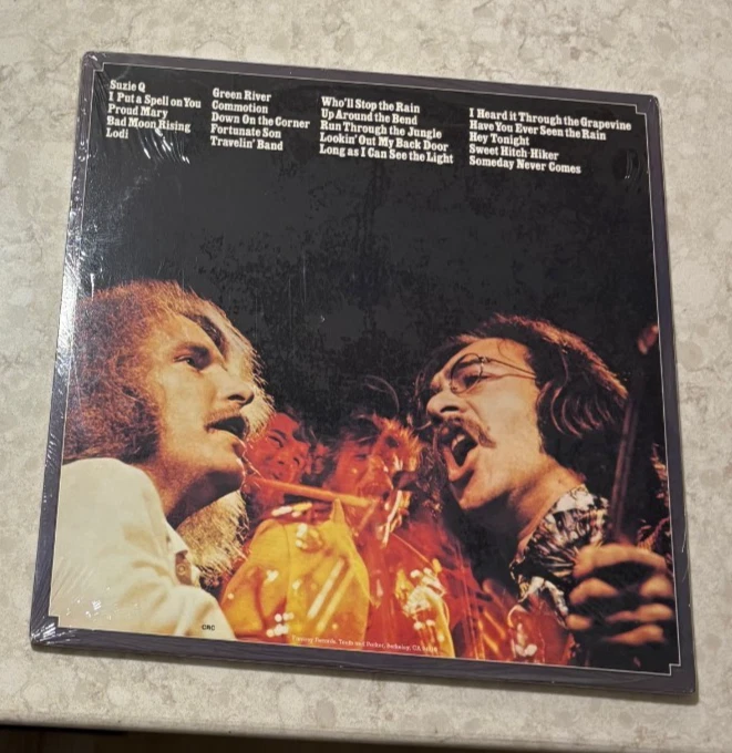 1976 CCR Creedence Clearwater Revival 2LP Chronicle SEALED! Record Club Ed. CRC - Image 2 of 2