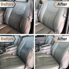 2003-2006 For Chevrolet Tahoe Leatherette Front Bottom Seat Covers Pewter Gray