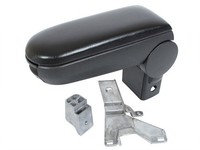 Seat Leon I Armlehne KPL Schwarz Kunstleder + Montageset