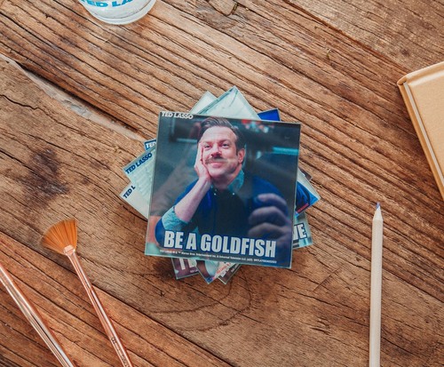 Ted Lasso Quotes Glass Coasters | Set of 4 - Imagen 8 de 8