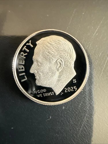 2025 S Roosevelt Dime Gem DCam Proof 99.9% Silver Only Just Over 200,000 Minted!