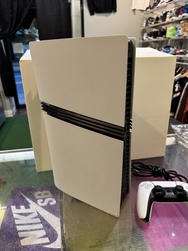 Sony PlayStation 5 Pro 2TB Gaming Console White CFI-7019 & Controller CFI-ZCT1