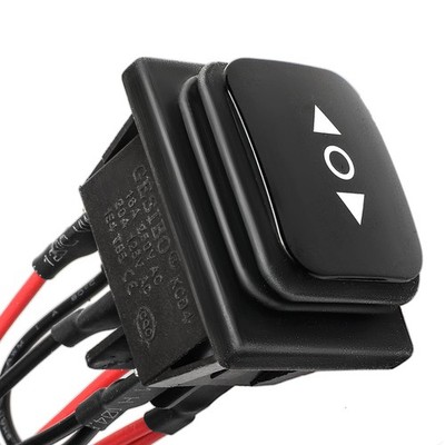 DC 12V 10A 6 Pin 3 Position (ON)-Off-(ON) AC 110V-220V Waterproof Momentary P...