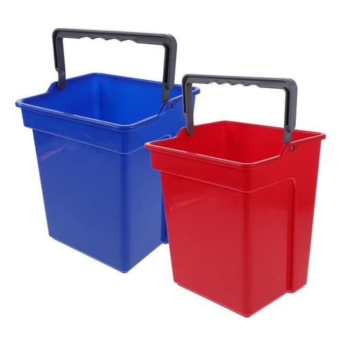  2 Pezzi Secchio Pattumiera Auto Pulizia per Pulizia Carrello Forniture Casa - Foto 1 di 9