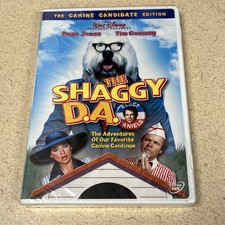 The Shaggy D.A. - Walt Disney DVD 1977 - The Canine Candidate Edition 2006 New 