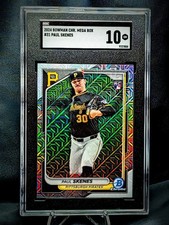 Paul Skenes RC 2024 Bowman Chrome Mega Box #31 SGC 10 Pirates