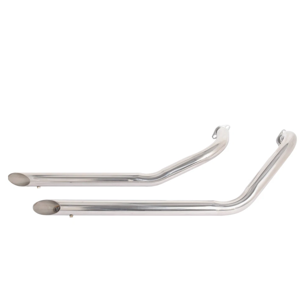 Sistema silenciador de tubo de escape completo cromado para Kawasaki Vulcan 900 VN900B 2006-2024 - Imagem 3 de 4