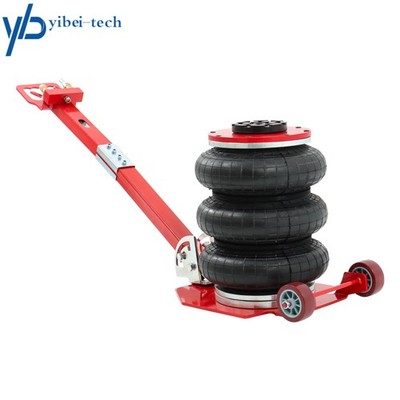 Triple Bag Air Jack 3 Ton/6600 lbs Pneumatic Jack For Car SUV Lifting Red / Blue