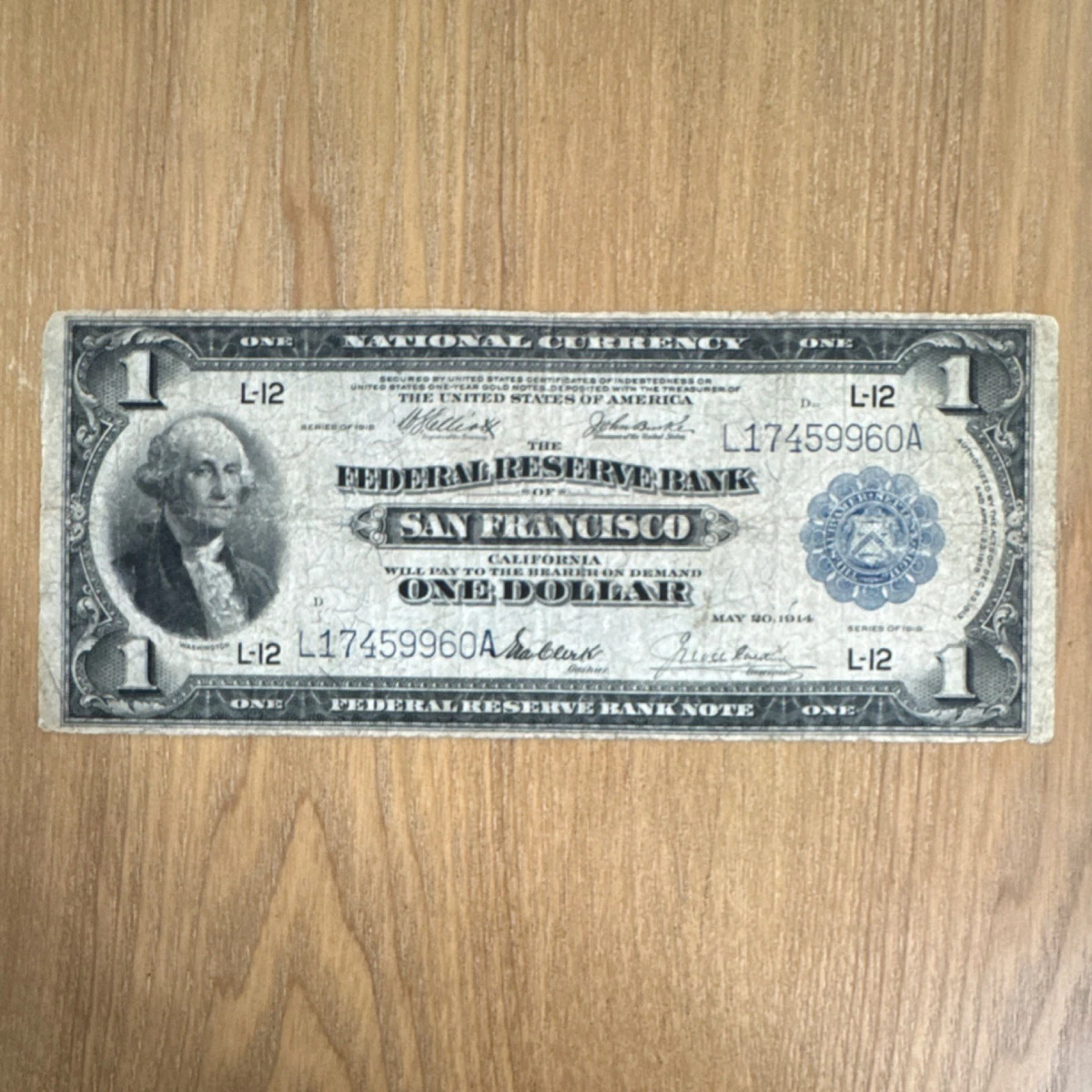 1918 $1 US Federal Reserve Large Notes for sale | eBay