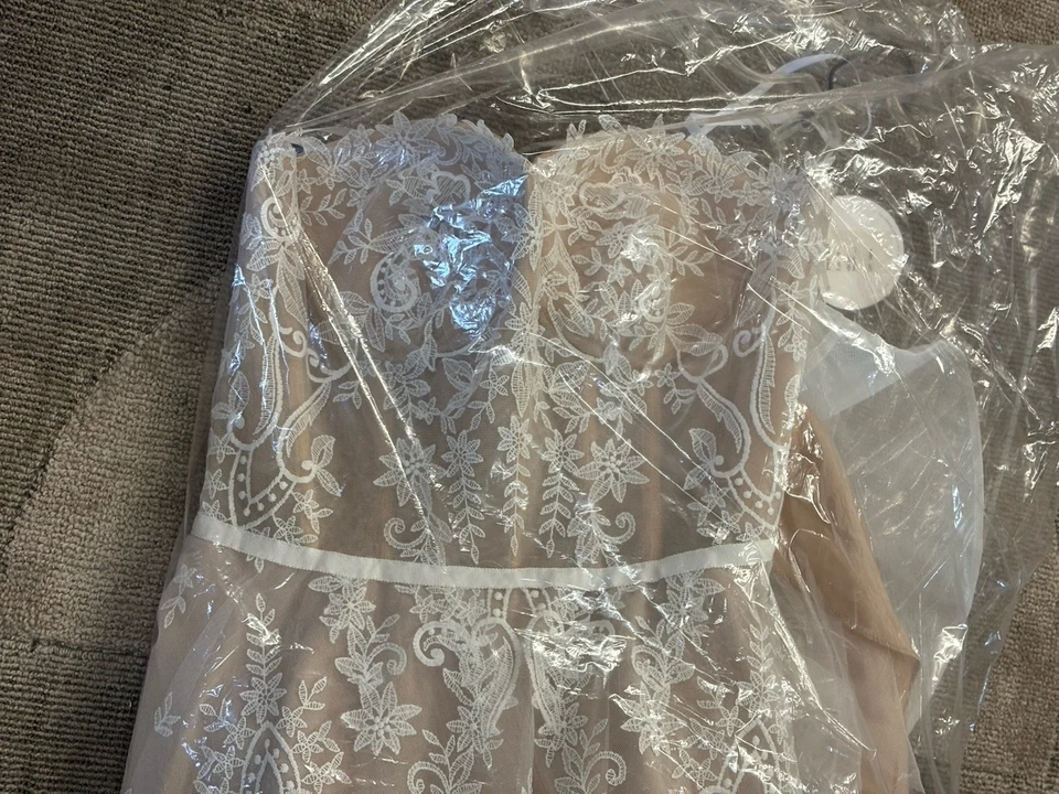 Vestido de novia WTOO Pomeroy nuevo con etiquetas talla 12 Foto 4 de 4