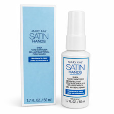 Mary Kay Satin Hands Shea Hand Sanitizer fragrance Free 1.7 Oz / 50 ml NIB