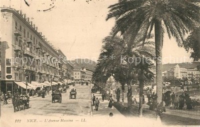 Nice Alpes Maritimes Avenue Masséna