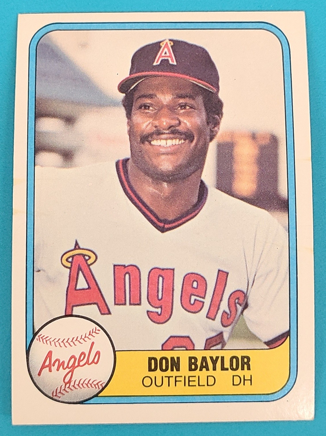 1981 Fleer   #271 Don Baylor  California Angels Baseball Card T1