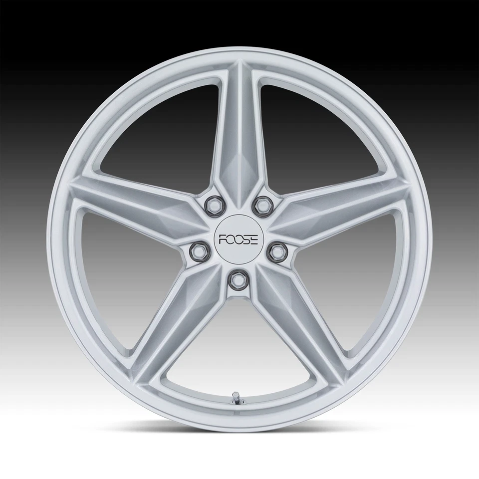 4/Foose F174 CF8 глянцевое серебро 20x11 5x120 43 мм (F174201113 + 43) - Изображение 3 из 3