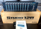 Alesis Studio 12R Rack mount Mixer Mic Preamplifier w/ Box & Manual unused