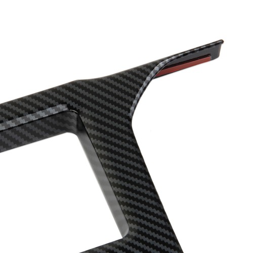 Carbon fiber style central control gear shift cover trim for Toyota Land Cruiser - Picture 4 of 5