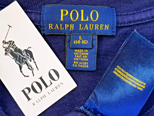 POLO RALPH LAUREN Boys Blue T-SHIRT Crew Neck Rowing Club - L - 14/16Yrs - £59 - Picture 11 of 12