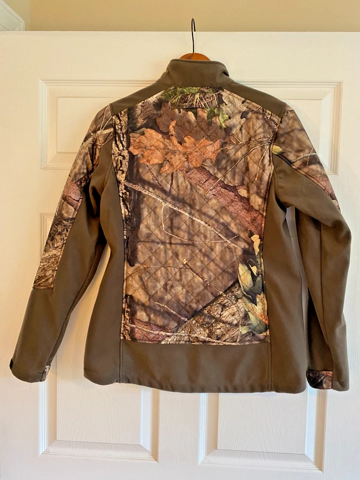 Chaqueta Field & Stream Camuflada Realtree Para Mujer Mediana Caza Forrada de Vellón Cremallera Foto 2 de 4