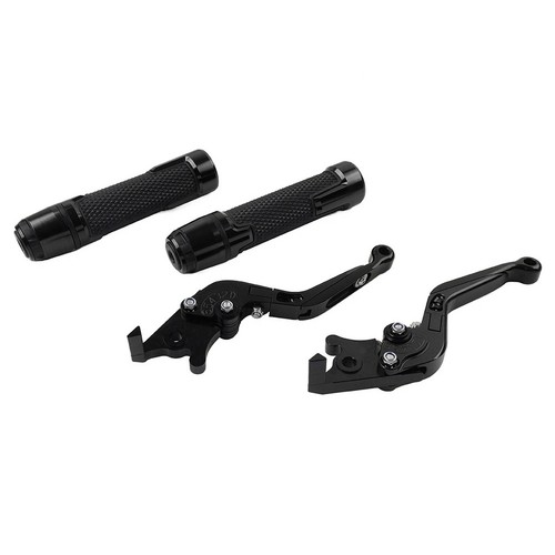 Juego de palancas de embrague de freno negras para Kawasaki ZX1400 ZX14R ZZR1400 manillar - Imagen 4 de 10