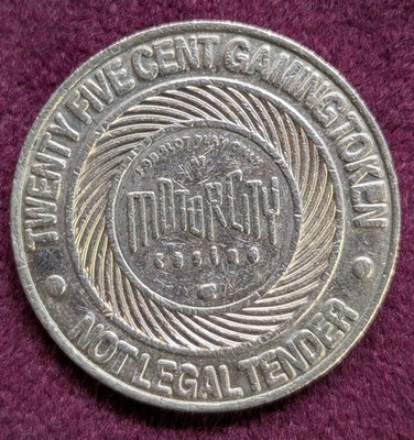 Detroit Motor City Casino - Token - Detroit Michigan
