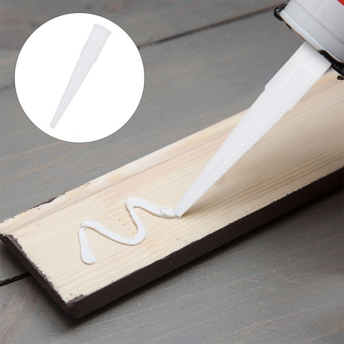 30 Pcs Silicon Sealant Pointed Nozzles for Silicone Tool Glue Caulk Connecting - Picture 8 of 12
