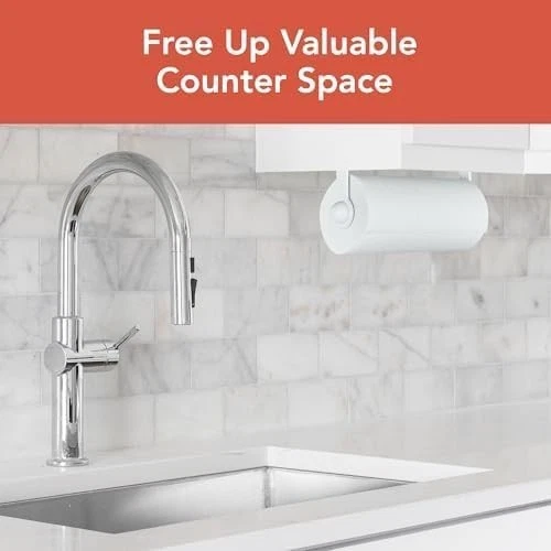 Toallero de papel debajo del gabinete soporte de montaje en pared envío rápido y gratuito Foto 2 de 4