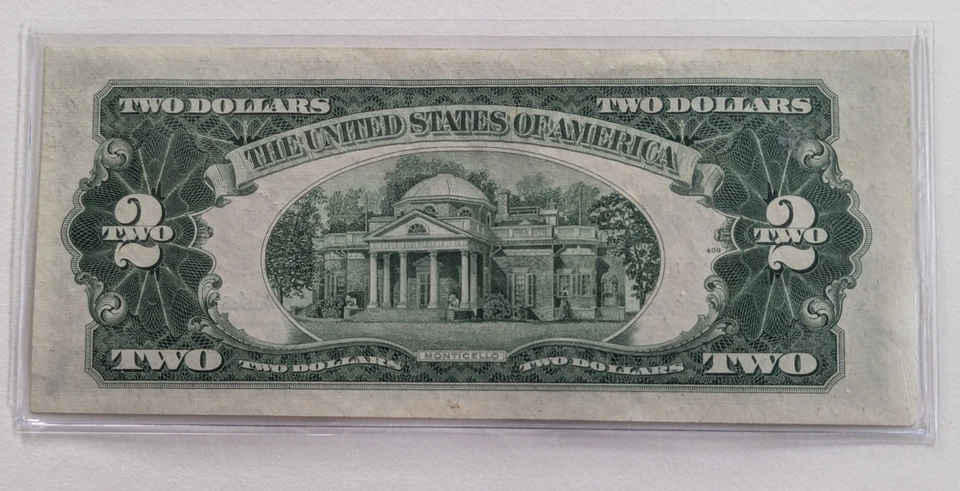 US Two Dollars, 1953 A, $2 Red Seal - Image 2 of 2