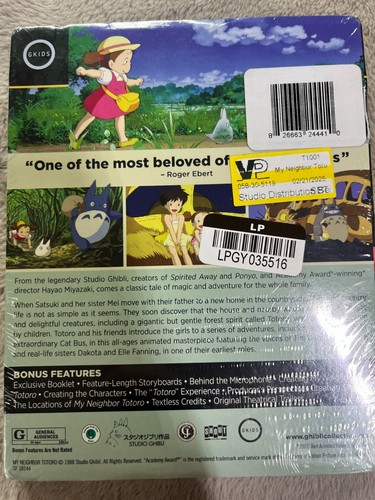 My Neighbor Totoro (1988) OOP Target Exclusive Edition Blu-Ray + DVD, Brand New - Picture 2 of 2