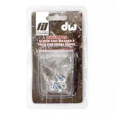 DW Drums DWSM705 Screws and Washers 4-Pack for DWSM1207 Hinge