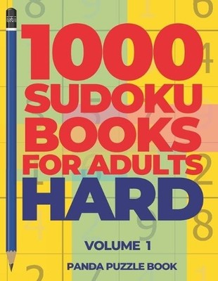 Panda Puzzle Book 1000 Sudoku Books For Adults Hard - Volume 1 (Paperback)