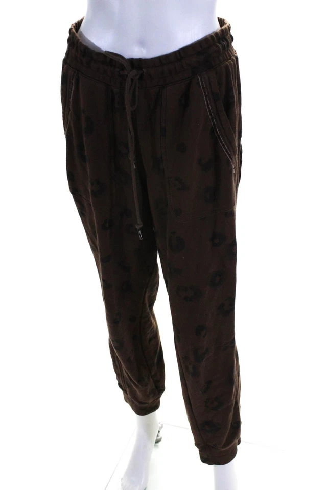Espléndidos pantalones deportivos para mujer Corinna con estampado de leopardo talla 14 13800830 Foto 2 de 4