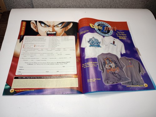 PRE OWNED 2002 BECKETT COLLECTOR DRAGONBALL Z 25TH ISSUE ANNIVERSARY MAGAZINE - Picture 11 of 13