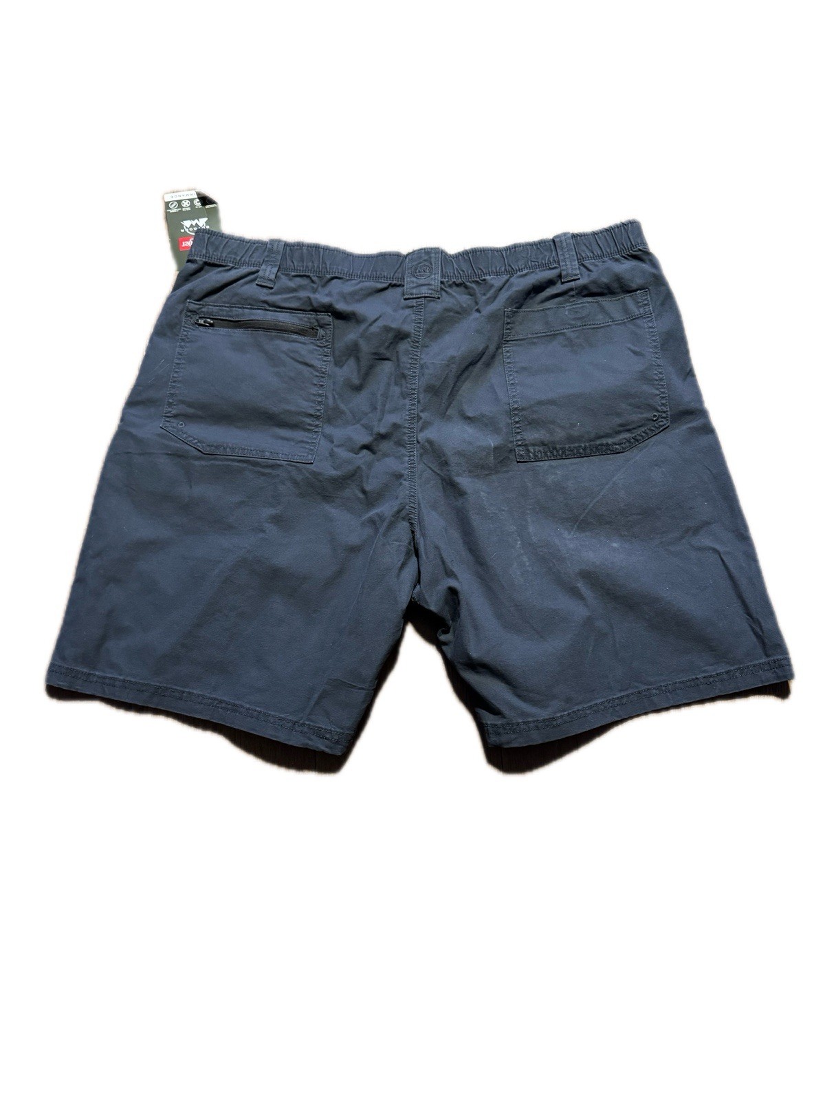 NWT Wrangler Outdoor Performance Relaxed Men's Gray Shorts Size 42 image 2
