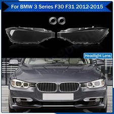 2pcs Headlight Lens Lhrh Cover W Glue For 2012-2015 Bmw F31 F30 328i 320i 325i 2pcs Headlight Lens Lhrh Cover W Glue For 2012-2015 Bmw F31 F30 328i 320i 325i