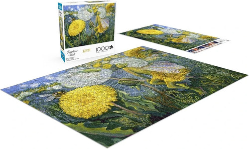Puzzle Usato Josephine Wall 1000pz Edizione Glitter Fata del Tarassaco